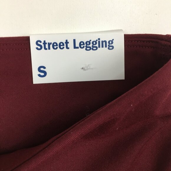 NWT OLD NAVY Bordeaux Go Dry Compression Breathable Street 4way Stretch Leggings - Picture 3 of 12